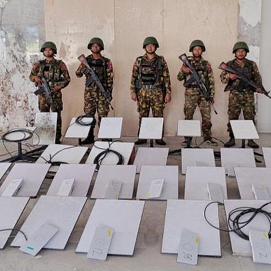 Myanmar military shuts down a major cybercrime center and detains over 2,000 people